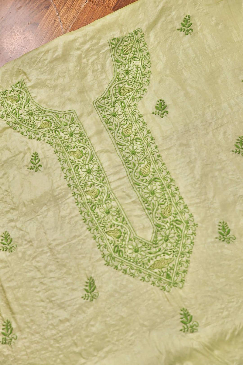 Rishab Pure Silk Booti Work Mens Wear Fabric – Noorkari